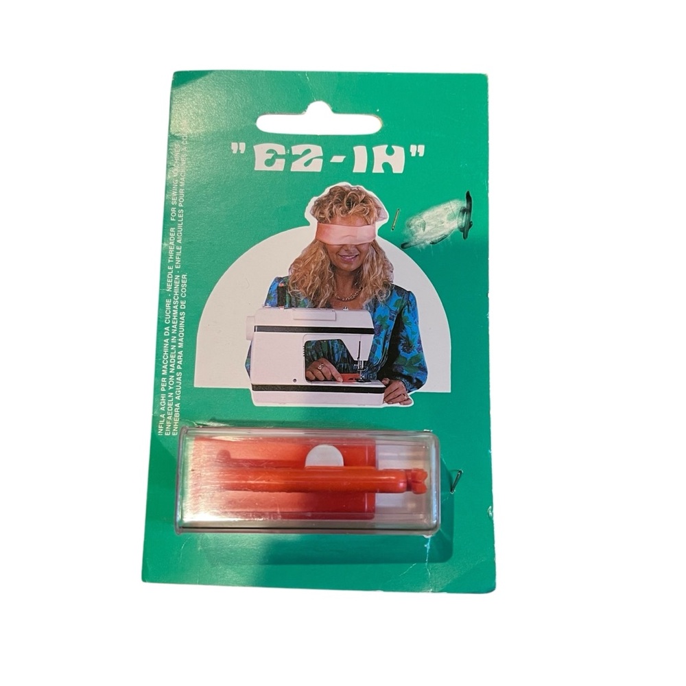 EZ-IN Vintage‎ Needle Threader Sewing Machine Mini Tool Italy
